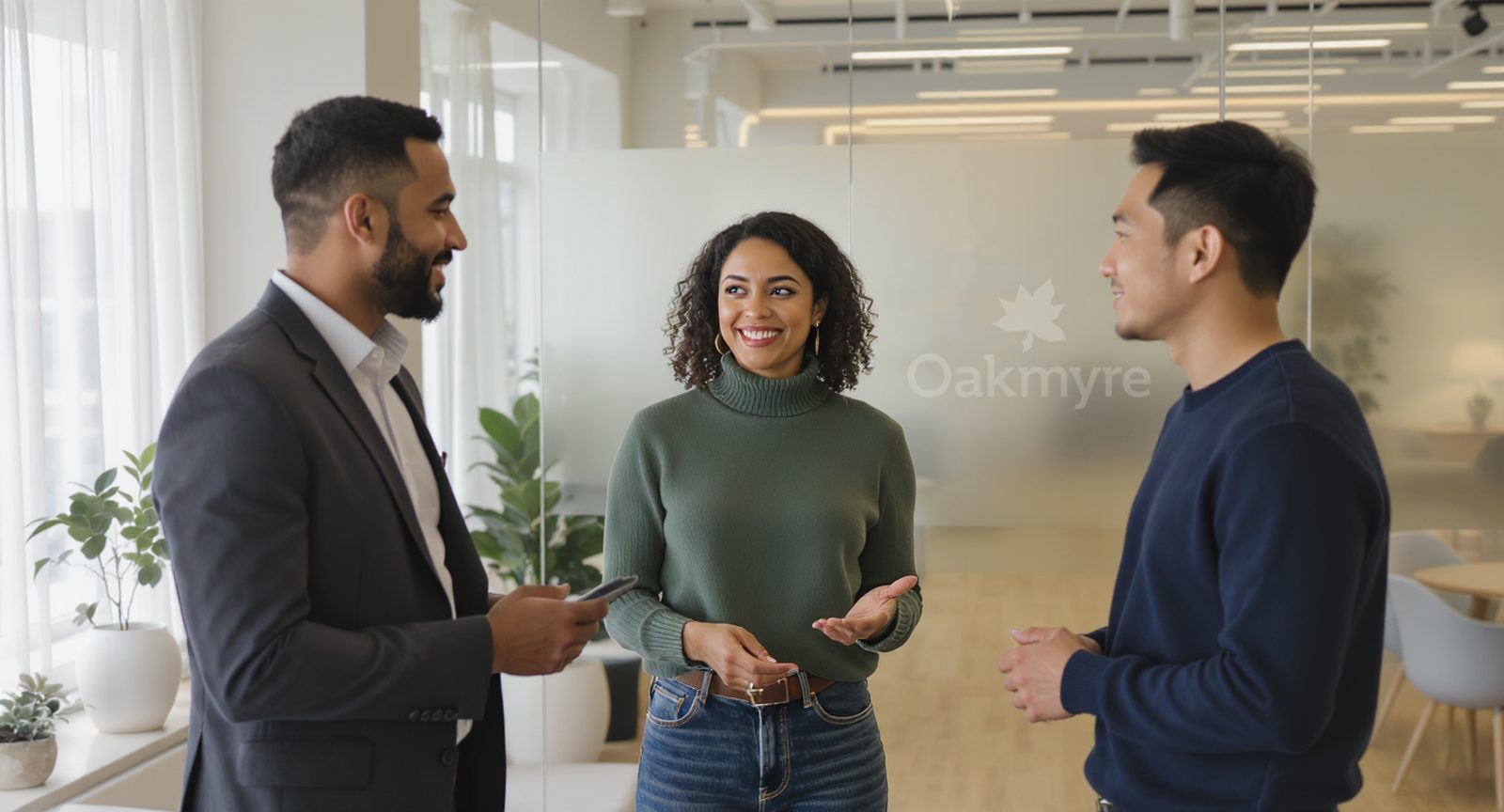 The Oakmyre team in conversation